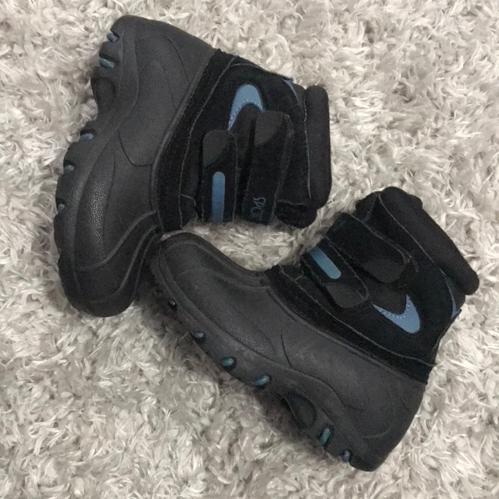Sporto black winter heavily insulated snow boots toddler size 9